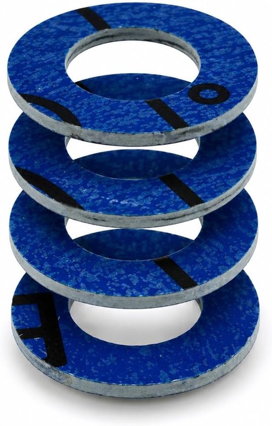 LPG Propane Butane Sealing Rings 1/2" Blue Paranite Gas Gaskets 4 Pack for Gas & Auto Gas Connections - ShopVlot