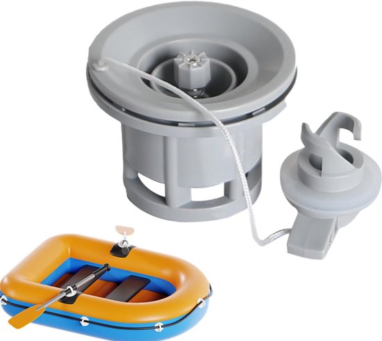 Lucht Dichte Plugs - Vervangende Onderdelen - Opblaasboot Accessoires - 8-gats Lekdicht Ontwerp - 7.5 x 7.5 x 11 cm van Merkloos