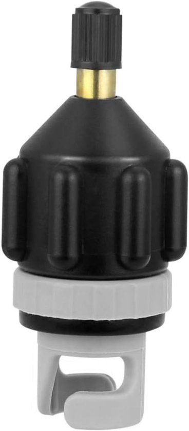 Luchtadapter Opblaasbare Boot - Luchtklep Converter - Watersport Accessoire - Stevige Draaiende Interface - 78 x 34 cm - Zwart van Merkloos