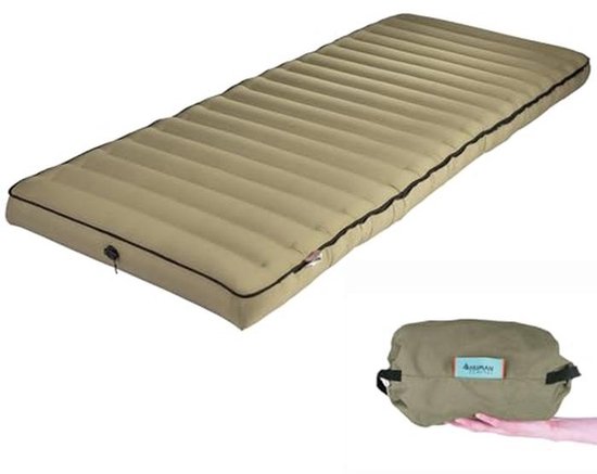 Luchtbed 100% Katoen - Comfortabel en Duurzaam Kamperen van Merkloos