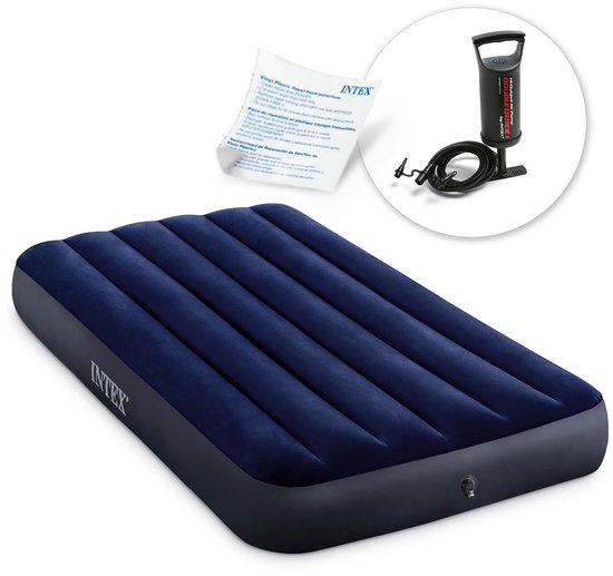 Luchtbed 191x99x25 cm met handpomp INTEX 64757 van Intex