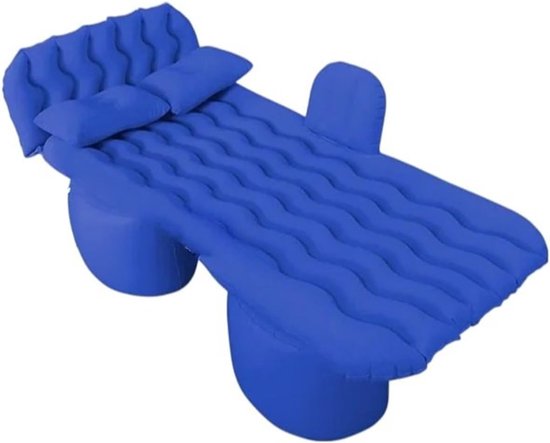 Luchtbed Auto - Reismatras Achterbank - Comfortabel Reizen - Universeel Pasvorm - One Size - Zwart