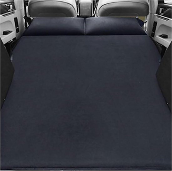 Luchtbed Auto - Slaapmat Achterbank - Reizen Kamperen - Zelfopblaasbaar Matras - 188 x 132 cm - Grijs