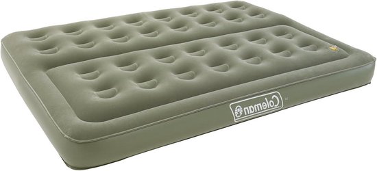 Luchtbed Comfort Bed Double - Indoor Outdoor Luchtmatras 2 Personen - Velours Logeerbed - Tweepersoonsbed - Campingbed - Wandelen Trekking - Festivals - 188 x 137 x 22 cm - Max. 295 kg van Intex
