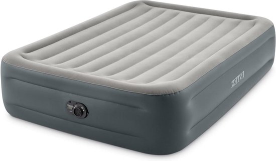 Luchtbed Essential Rest - tweepersoons met ingebouwde pomp 64126ND van Merkloos