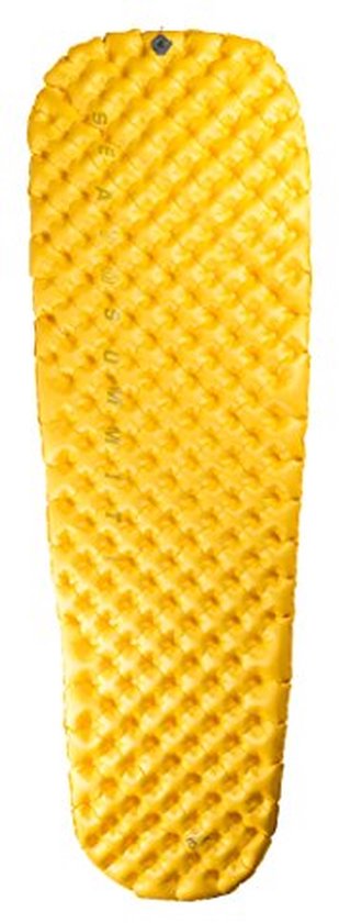 Luchtbed - Slaapmat - Kamperen - Ultralicht - 198 cm - Geel