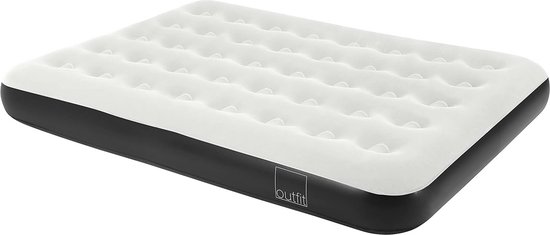 Luchtbed voor 2 Personen (191x137x22 cm) - Comfortabel Tweepersoons Luchtbed voor Binnen en Camping