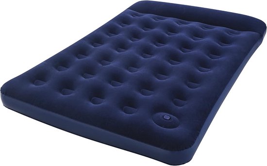 Luchtbed voor 2 Personen met Interne Voetpomp - 137x28x192 cm - Geschikt voor Kamperen