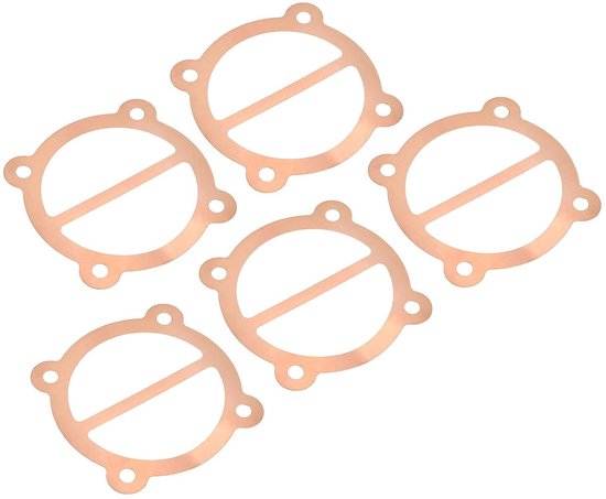 Luchtcompressor Pakking Kit - Cilinder Pakking Koperen Pakking - Luchtcompressor Onderhoud - Duurzaam Koper Materiaal - 65mm Diameter - Koperkleurig van Merkloos