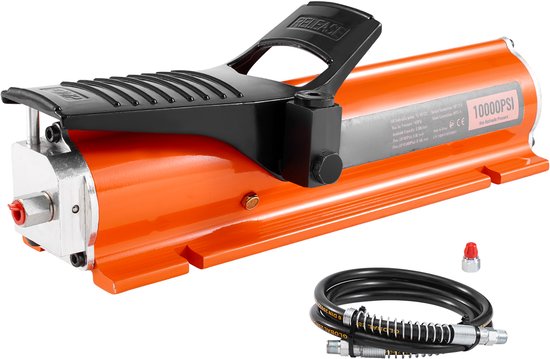 Luchthydraulische Pomp, 689 Bar Reservoir van 0,69 L, Metalen Behuizing, Luchtbediende Voetpomp met Pedaal, Npt16,66 Mm Olie-Uitlaat, voor Precisiemachines en Ruimtevaarttoepassingen van Zaqy.