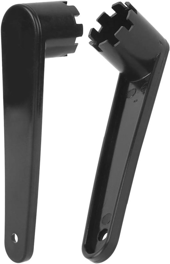 Luchtklepsleutel Set - Ventiel Tool - Watersport Accessoires - Duurzaam Rubber Materiaal - 2 Stuks - Zwart van Merkloos