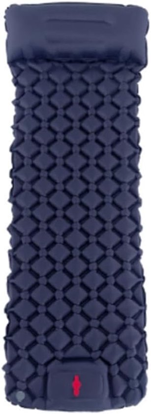 Luchtkussen - Slaapmat - Outdoor Kamperen - Diamantvormig Ontwerp - 10 x 5 x 5 cm - Marineblauw