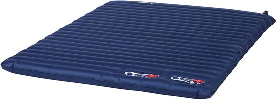 Luchtmatras Camping - Slaapmat Opblaasbaar - Outdoor Kamperen - Beschermt tegen bodemvocht - 195 x 138 x 10 cm - Marineblauw