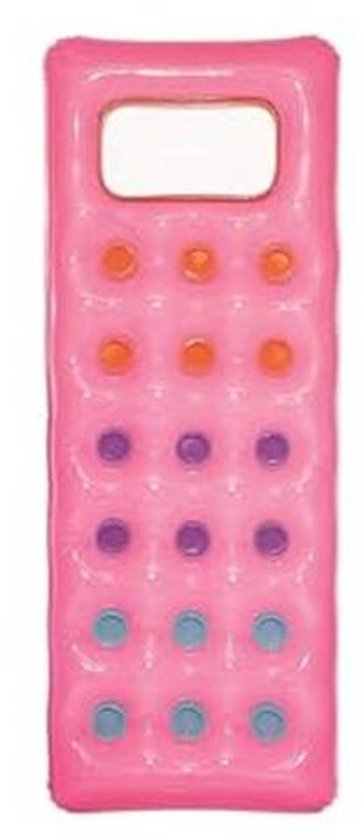 Luchtmatras Fashion Lounge - Roze met Raam