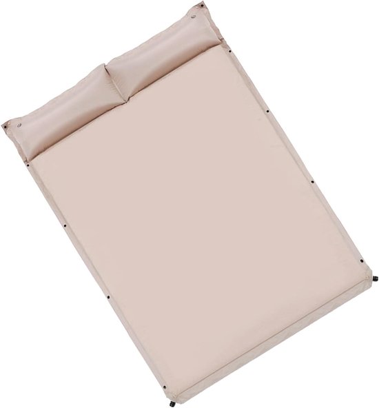 Luchtmatras Kamperen - Slaapmat Outdoor - Comfortabel Slapen - Automatisch Opblaasbaar - 190 x 130 cm - Meerkleurig