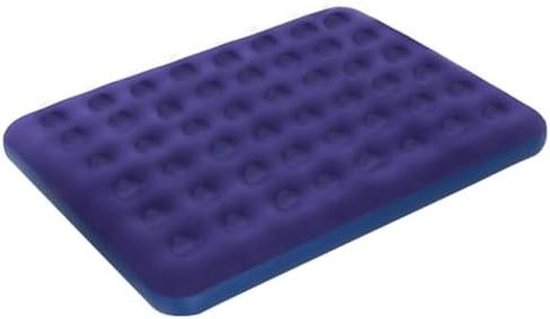 Luchtmatras met pomp - Opblaasbaar bed - Logeren en kamperen - Ingebouwde pomp - Queensize - Stijl 2