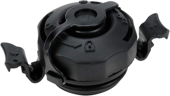 Luchtmatras Plug - Ventiel Dop - Luchtbed Dichten - Anti Lekkage Ontwerp - 90x44mm - Zwart