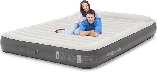 Luchtmatras voor 2 Personen met Elektrische Pomp - Zelfopblaasbaar, Camping en Thuis Gebruik - 200 x 150 x 25 cm van Intex