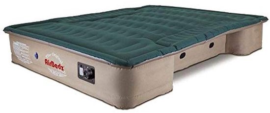 Luchtmatras voor korte bedden met geïntegreerde luchtpomp en kabel van 5,8 m - 183-198 cm - 6 inch van Merkloos