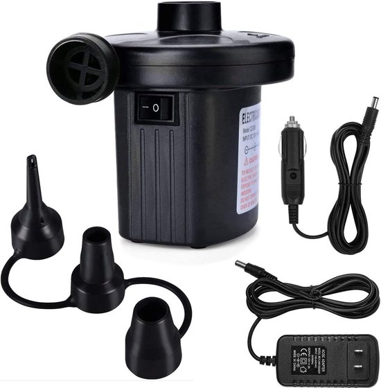 Luchtpomp Opblaasbare matraspomp voor opblaasbaar zwembad, vlot, boot, speelgoed - Snel opgeblazen - Geschikt voor kamperen in de buitenlucht , zwemmen van Merkloos