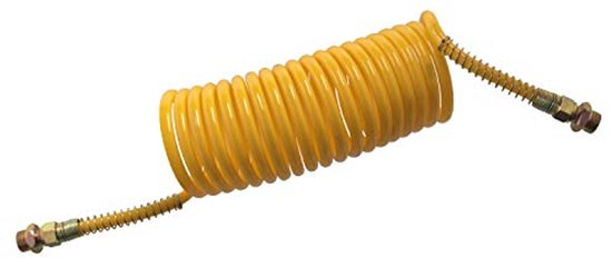 Luchtspiraal met twee adapters voor voertuigen - 1 stuk van Merkloos