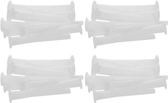 Luchtstopper Pin - Gymbal Accessoire - Bal Onderhoud - Universele Pasvorm - 40 Stuks - Wit