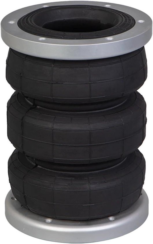 Luchtvering Set - Airbag Kit - Ophanging Repareren - Universele Pasvorm - 3S2300F - Zwart
