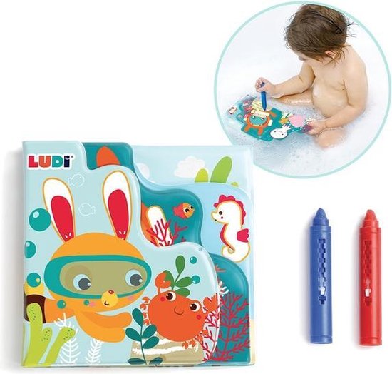 Ludi - Badboek - Badboekje met Twee Krijtjes van Ludi