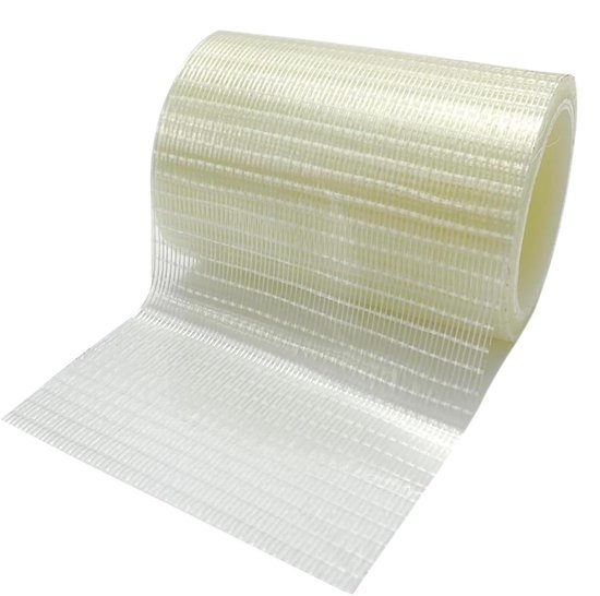 Luifel Reparatie Tape - Scheurvast Doek - Buitenonderhoud - Weerbestendige Afdichting - 8 cm x 20m - Wit van Merkloos