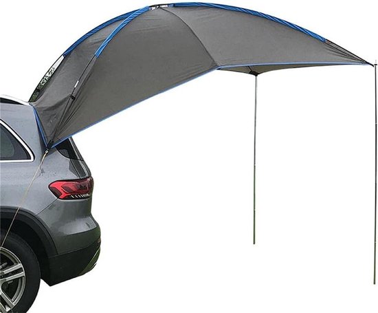 Luifel voor auto - Zonnedak Kampeertent voor Achterklep - Geschikt voor SUV MPV Minivan - 3-4 Persoons Tent van Merkloos