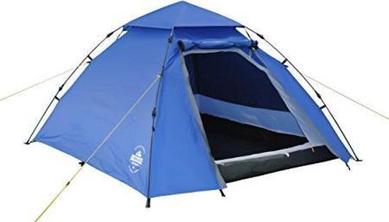 Lumaland Koepeltent Quick Up System Outdoor - Blauw - 3 Persoons van Lumaland