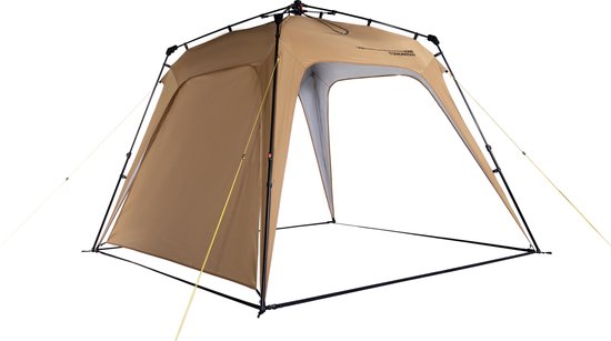 Lumaland - Paviljoen tent - 250 x 250 cm - camel bruin van Merkloos