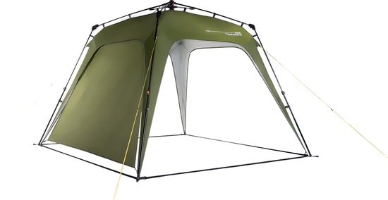 Lumaland - Paviljoen tent - 250 x 250 cm - donkegroen van Merkloos