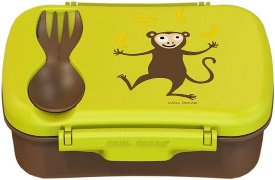 Lunchbox met koelelement - Bento box voor kinderen - Lekvrij - Geschikt voor magnetron en vaatwasser - Voor een gezonde snack onderweg
