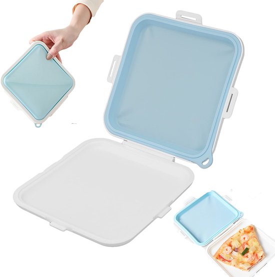 Lunchbox - Voedselbewaarcontainer - Voedselbewaarbox - Lunchbox voor thuis - Hittebestendige lunchbox - Geschikt voor het bewaren van fruit, salades, snacks en andere etenswaren