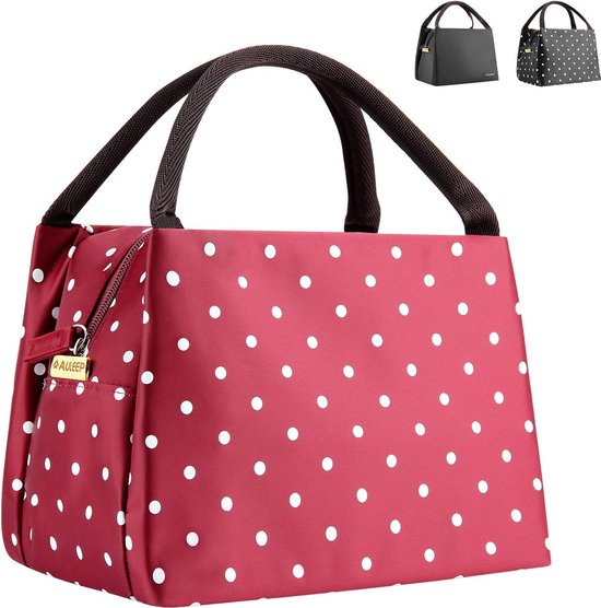 Lunchtas – Geïsoleerde lunchtas – Handig lunctas voor werk en school – compact lunchtas van Sable&Zen