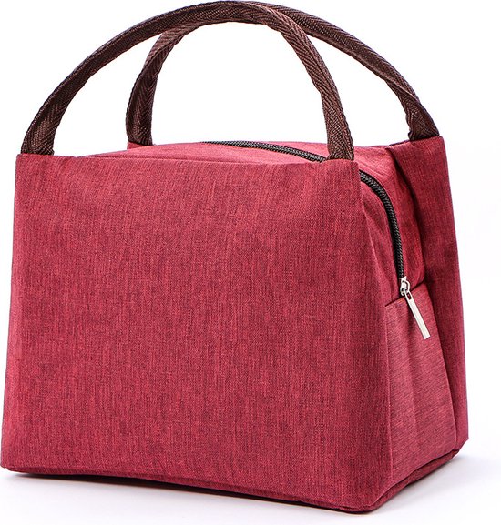 Lunchtas, geïsoleerde tas, lunchboxtas, picknicktas, lunchboxtas voor onderweg, lunchtas, lunchtas voor studenten van Merkloos