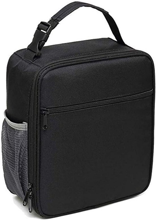 Lunchtas - Lunchtas Volwassenen - Koelrugzak - Picknicktas - Lunchtas meisjes - 6,5L jongens lunchbox - Geïsoleerde Koeltas - Houd voedsel vers - Kantoor - school - picknick(zwart) van Merkloos