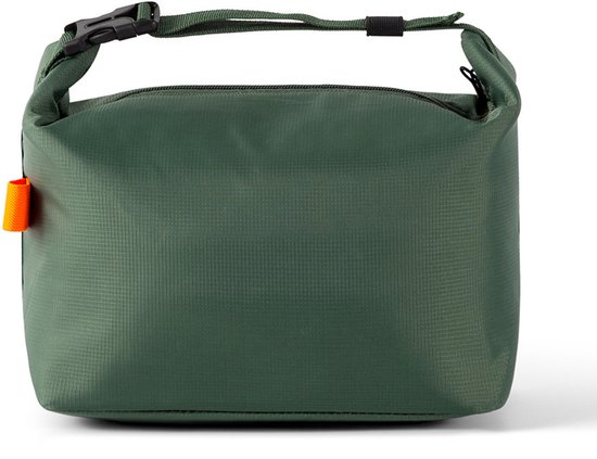 Lunchtas voor dames en heren - 24*14*22cm - Lunchtas - Koeltasje lunch - Koeltas voor lunchboxen, klein, lekvrij en herbruikbaar – Ruime lunchtas voor werk- kantoor- picknick en reizen - Groen