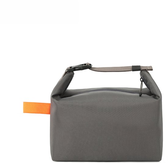 Lunchtas voor dames en heren, Fresh Keep Lunchbox, kleine lekvrije koeltas, lunchcontainers met hoge capaciteit, herbruikbare lunchtassen voor werk, kantoor, picknick, reizen（grijs） van Merkloos