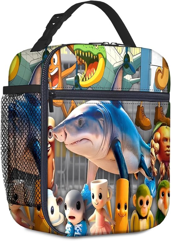 Lunchtas voor kinderen - geïsoleerde koeltas - Oxford-stof - uniek Italiaans design voor school - ShopVlot
