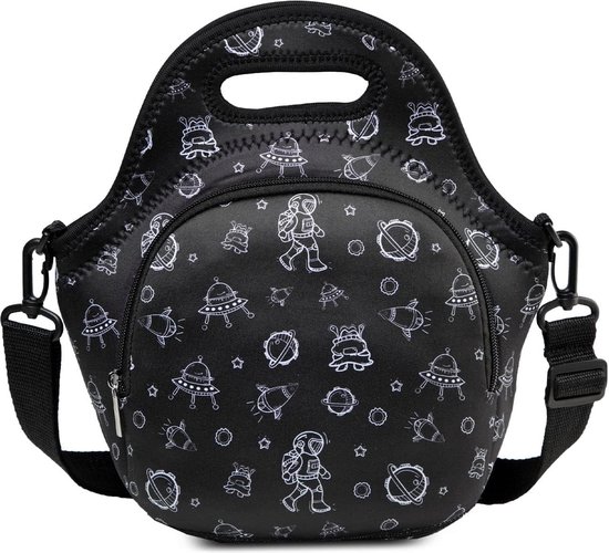 Lunchtas voor kinderen, geïsoleerde lunchtas, schattig, licht neopreen, picknicktas voor school, picknick, lunch, reizen (ruimte) van Hibate