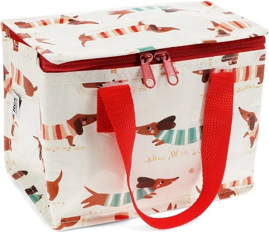 Lunchtasje / Koeltasje Sausage Dog / Teckel van Rex London van Rex London