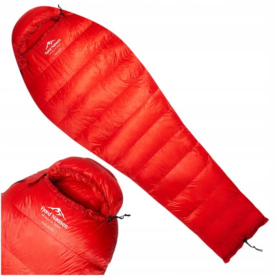 Luxe dons slaapzak - waterafstotend, ultralicht, comfort tot -9°C van Luxe.