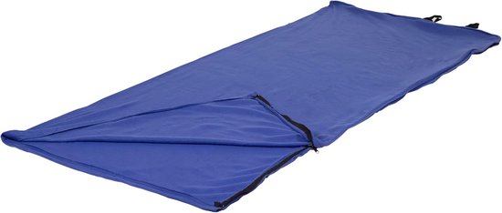 Luxe Fleece Slaapzak voor Comfortabel Slapen Binnen en Buiten van Merkloos