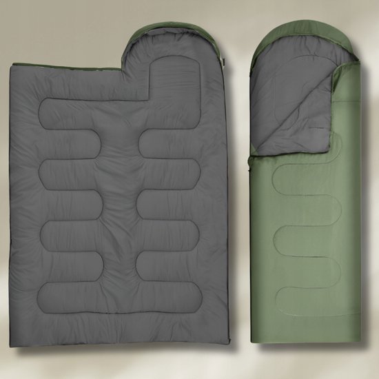 Luxe Kampeer Slaapzak met Capuchon - Lichtgewicht en waterdicht
