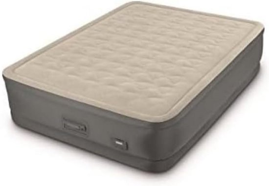 Luxe Tweepersoons Luchtbed met Ingebouwde Pomp Hoog Model 152x203x46 cm