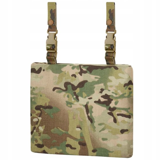 M-Tac Armor Zitmat met Riembevestiging - Multicam