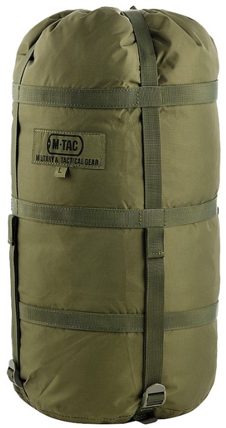 M-Tac compressiezak voor slaapzakken Large, legergroen van Merkloos