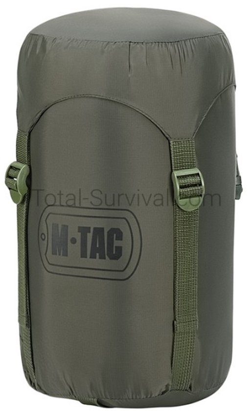 M-Tac zomer slaapzak Type 1 met zijwaartse rits, legergroen
